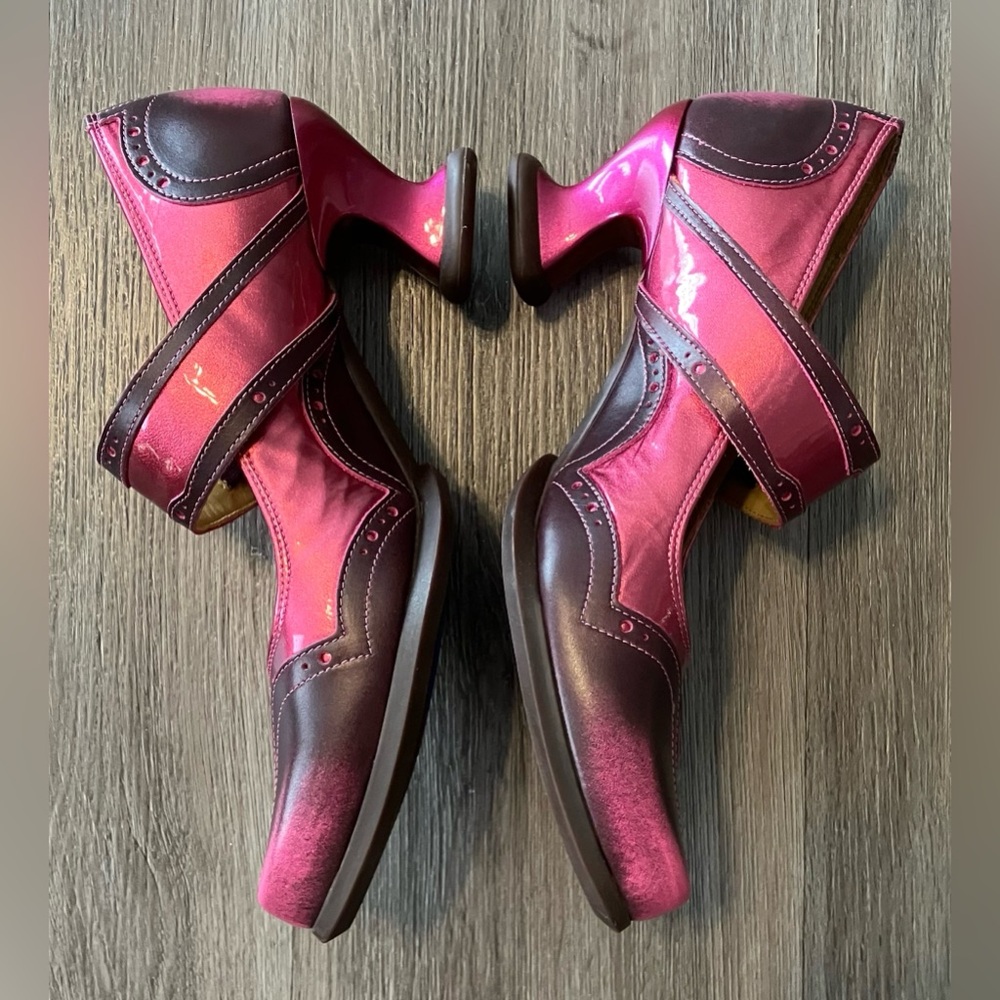 John Fluevog Dorothea Heels Women’s size 8.5 - Picture 5 of 8